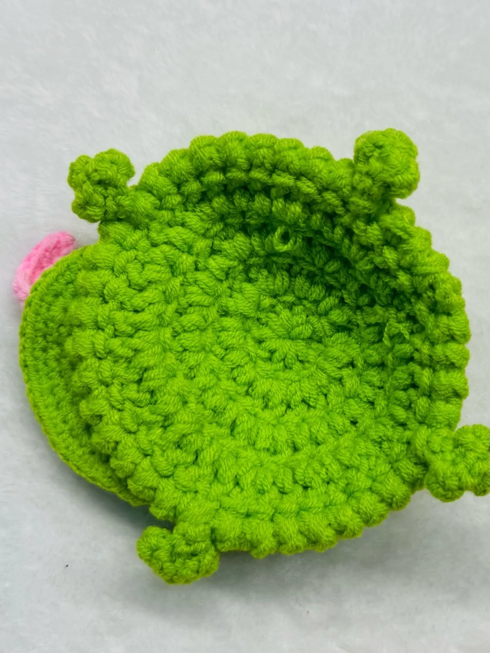 Funny Crochet Frog Coaster – New